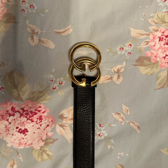 Black Gucci belts, 41 inches long main image 4
